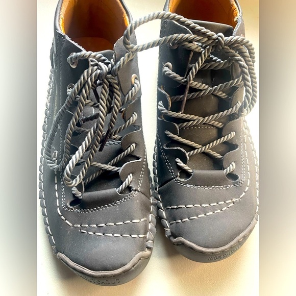 Means Alcubierre casual leather shoes size 40/7.5 US - Picture 7 of 9